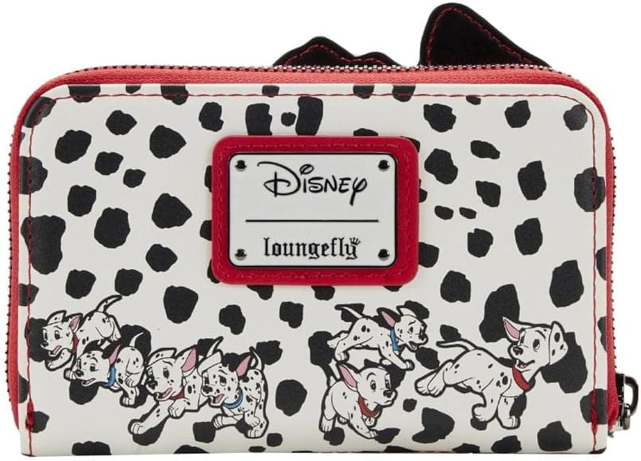 Disney 101 Dalmations Cruella Loungefly Zip Wallet