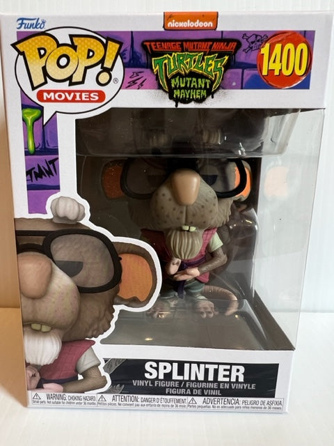 Funko POP Splinter #1400- Teenage Mutant Ninja Turtles Mutant Mayhem Movie