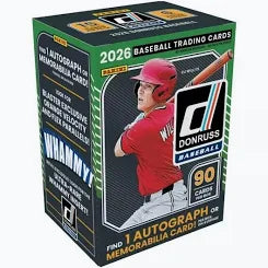 MLB 2026 Trading Cards Donruss Baseball Blaster Box