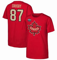 NHL Pittsburgh Penguins Fanatics Crosby Player 4 Nations Canada Tee (Sale)