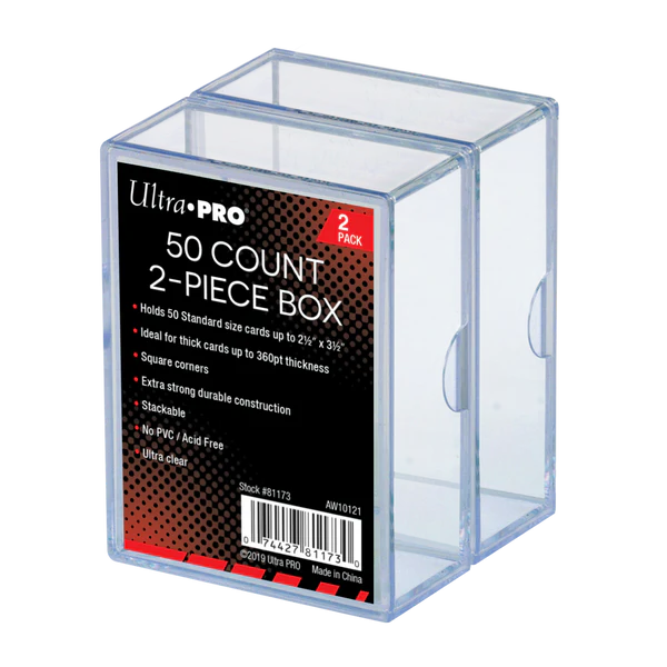 Ultra Pro 2 Piece Box 50 Count (2 Pack)