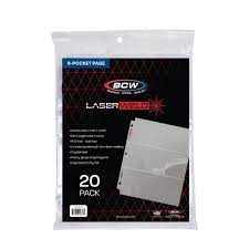 BCW LaserWeld  9 Pocket Pages -20 Pages/package