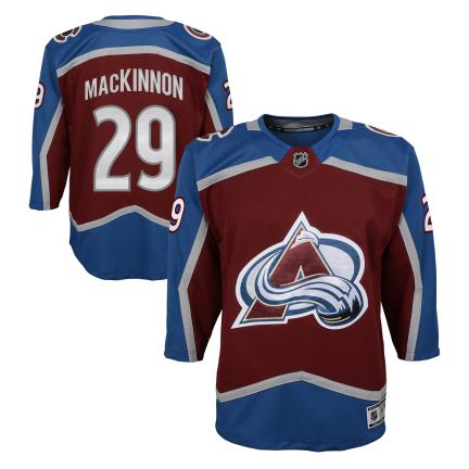 NHL Colorado Avalanche Nathan McKinnon Youth Premium Home Jersey