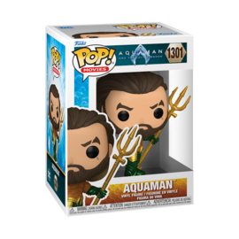 Funko POP Aquaman in Hero Suit #1301 DC Aquaman and the Lost Kingdom