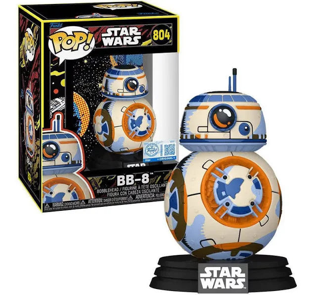 Funko POP BB-8 Retro #804- Star Wars Funko Exclusive
