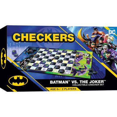 Batman vs. The Joker Checkers Collectible Board Game