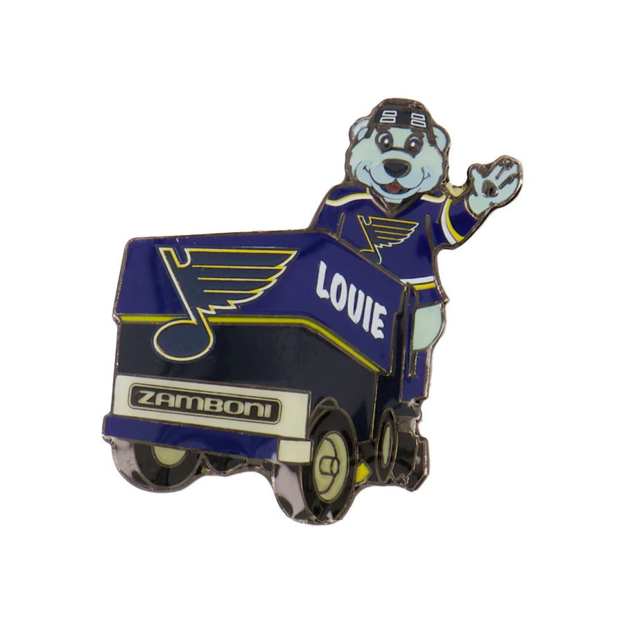 NHL - St. Louise Blue Mascot "Louie" Zamboni Pin