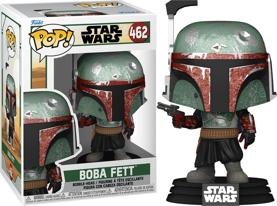 Funko POP Boba Fett #462 - Metallic - Star Wars Mandalorian