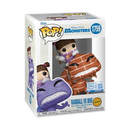 Funko POP Randall vs Boo #1759 CHASE - Disney Pixar Monsters Funko Special Edition