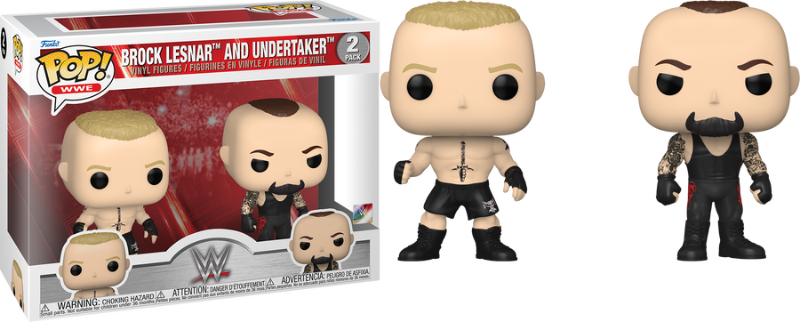 Funko POP WWE Brock Lesnar and Undertaker 2pk WWE