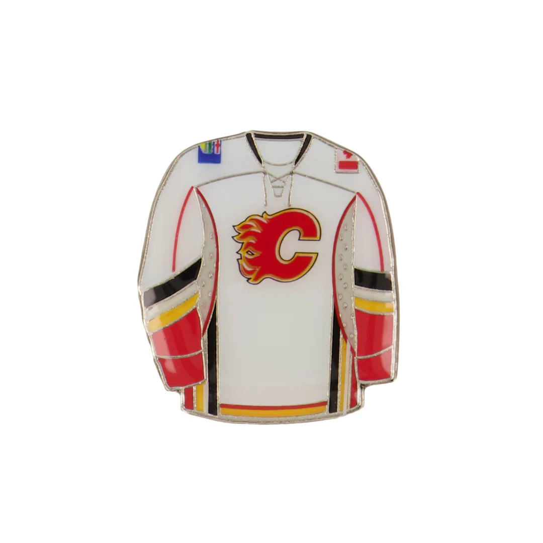 NHL Calgary Flames Jersey Collector Pin