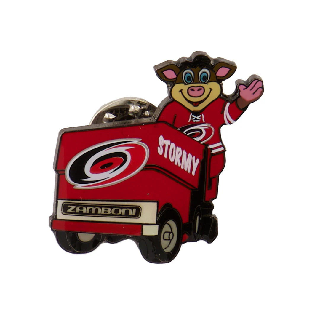 NHL - Carolina Hurricanes Mascot "Stormy" Zamboni Pin