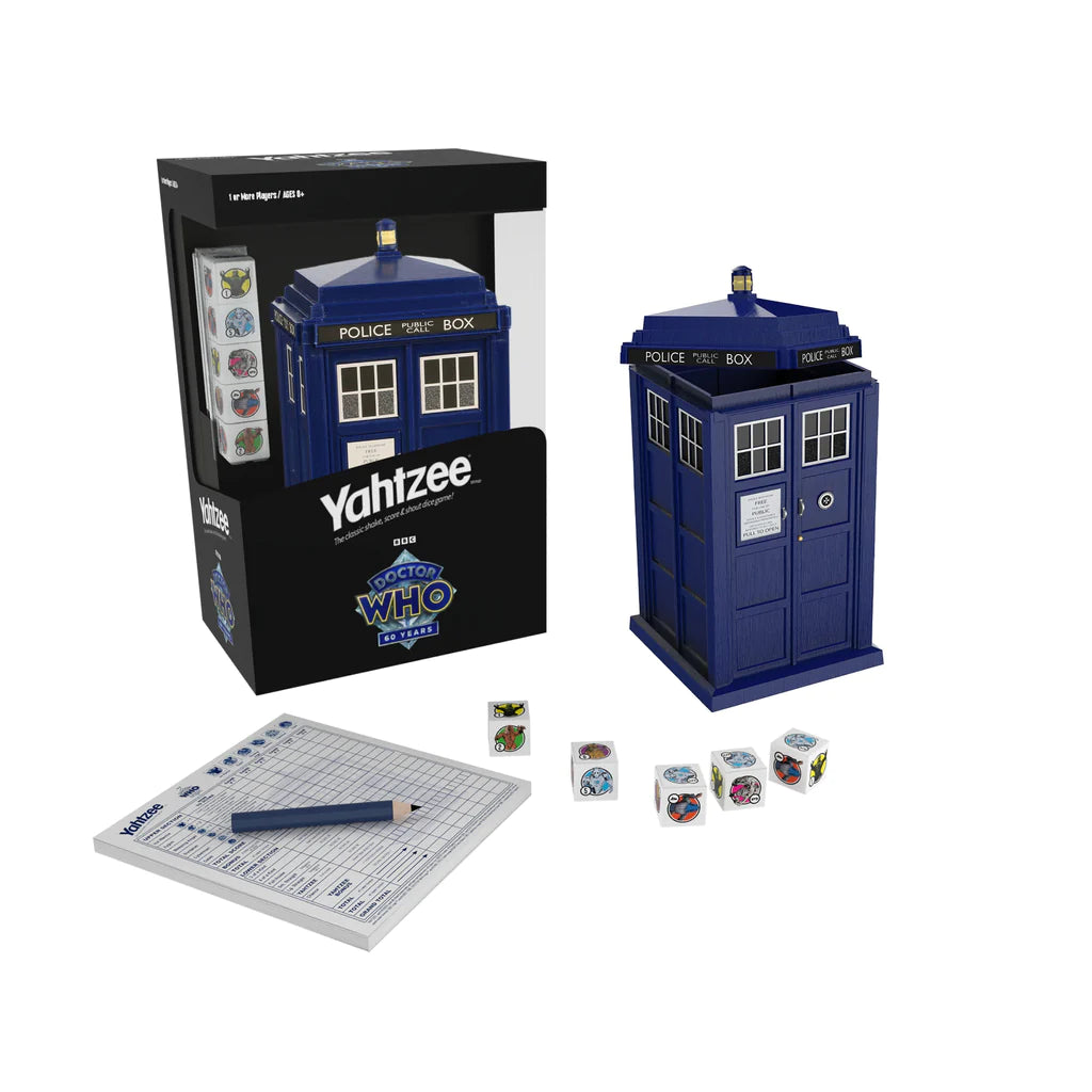 BBC Doctor Who Yahtzee Game (Tardis Edition) -60 Years