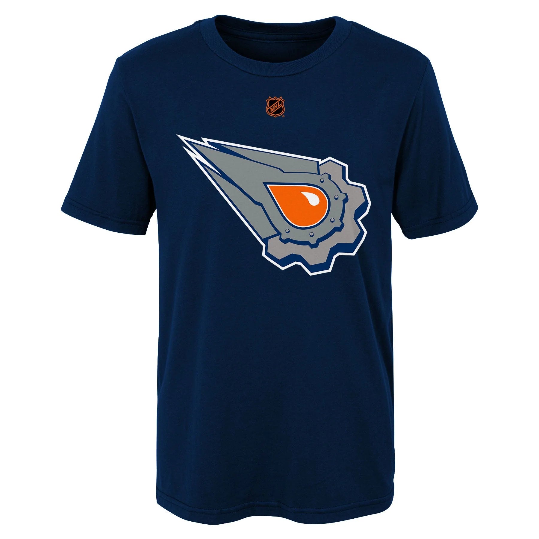 NHL Edmonton Oilers Kids Reverse Retro Logo Tee
