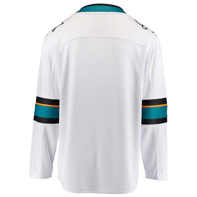 NHL San Jose Sharks Youth Fanatics Breakaway Jersey - White