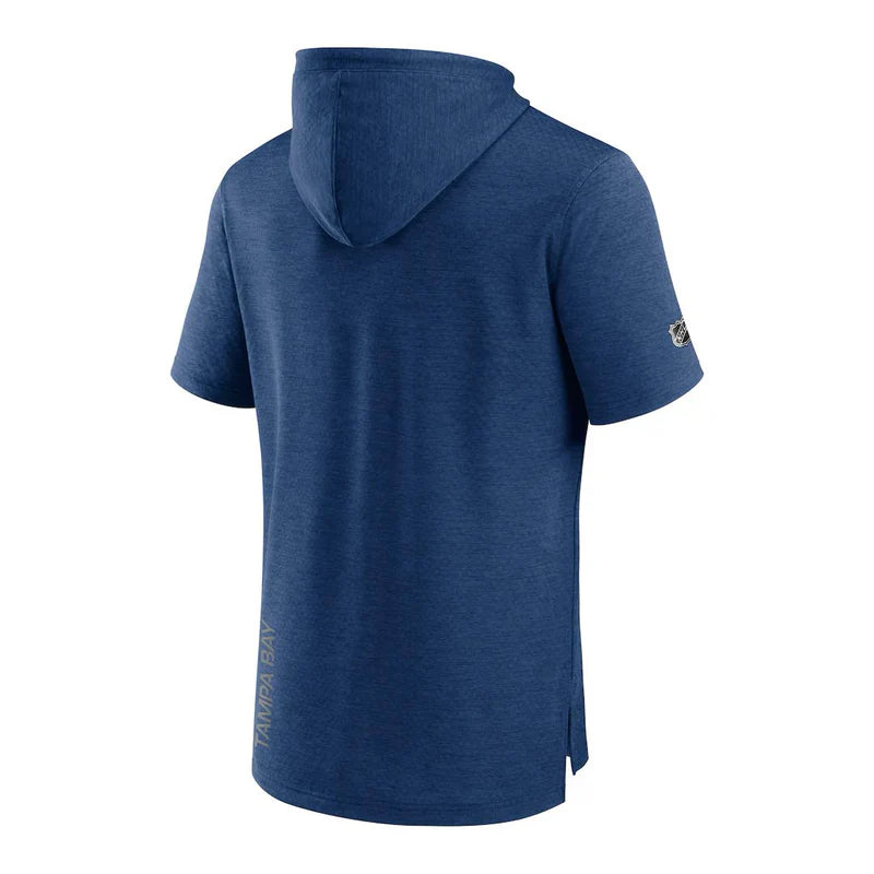 Fanatics - Men's Tampa Bay Lightning Short Sleeve Pullover Hoodie