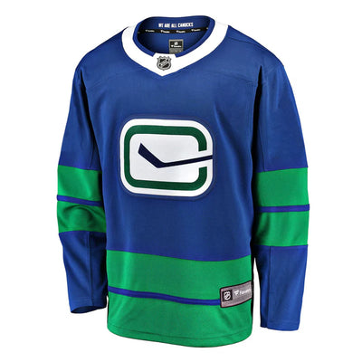 NHL Fanatics - Men's Vancouver Canucks Vintage Breakaway Jersey