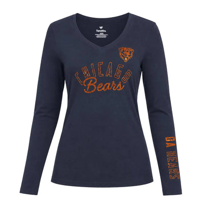 NFL Fanatics - Women's Chicago Bears Long Sleeve T-Shirt - online only