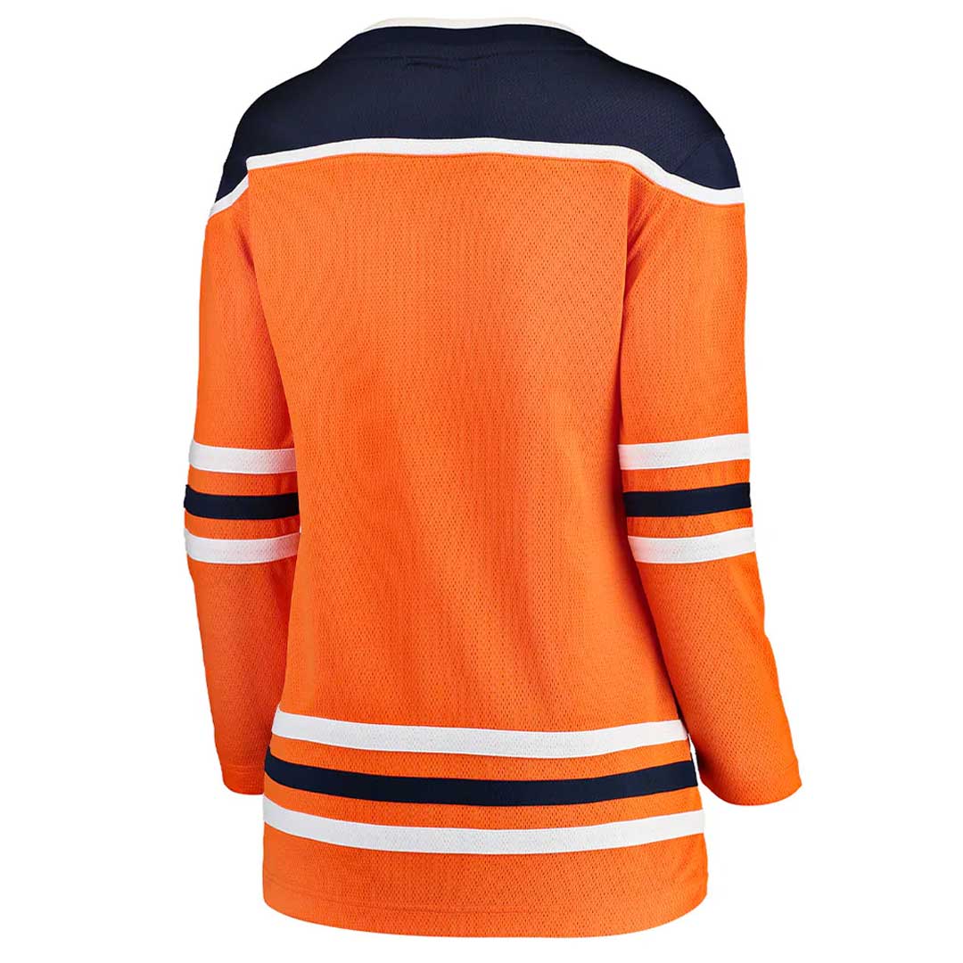NHL Women's Edmonton Oilers Fanatics Breakaway Home Jersey (online only)