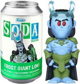 Funko Soda Frost Giant Loki- New in Sealed Can - Chance to pull a CHASE (Sale)
