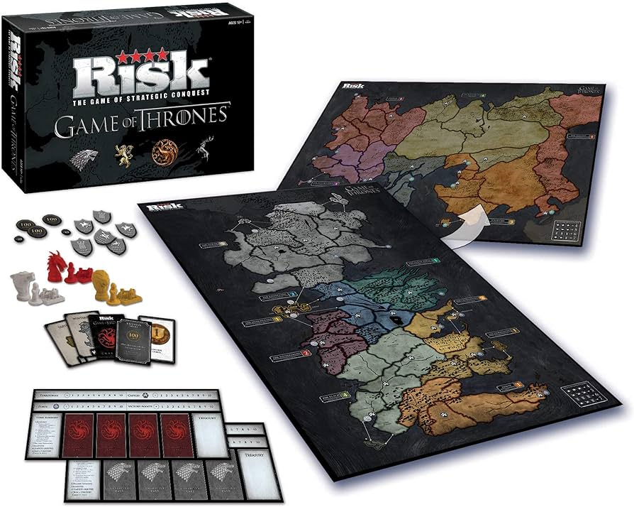 Game of Thrones Risk Board Game -Game of Strategic Conquest