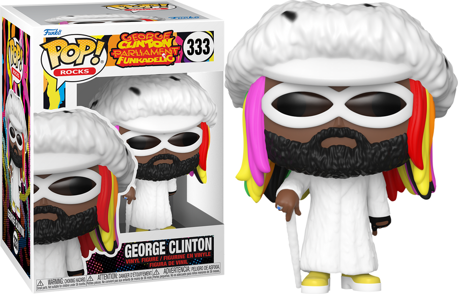 Funko POP Rocks George Clinton #333 Parliament Funkadelic