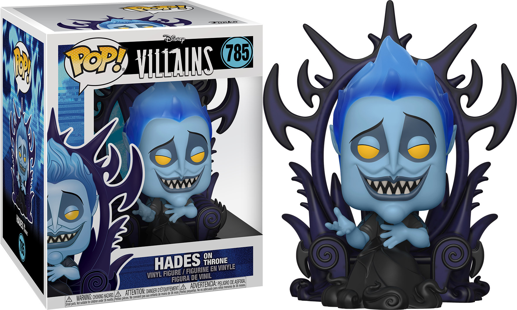 Funko POP Deluxe Hades on Throne #785 - Disney Villains