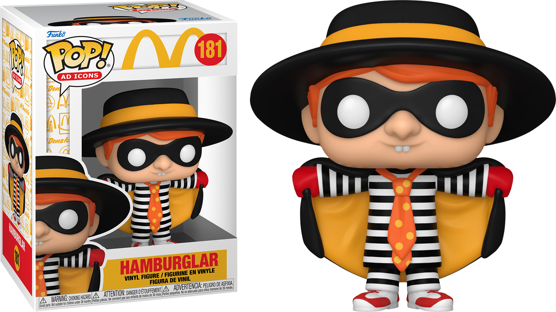 Funko POP Hamburglar #181 - McDonalds Ad Icon