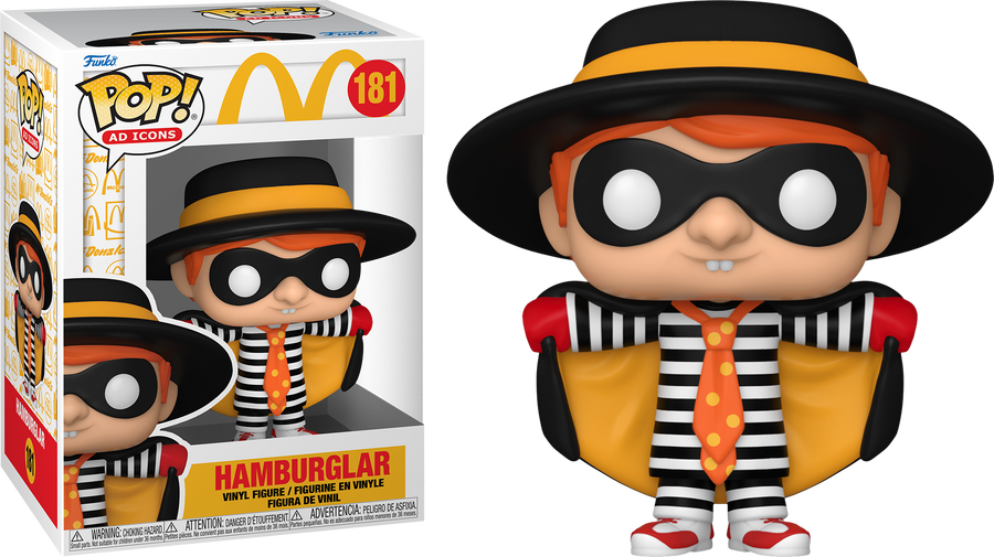 Funko POP Hamburglar #181 - McDonalds Ad Icon
