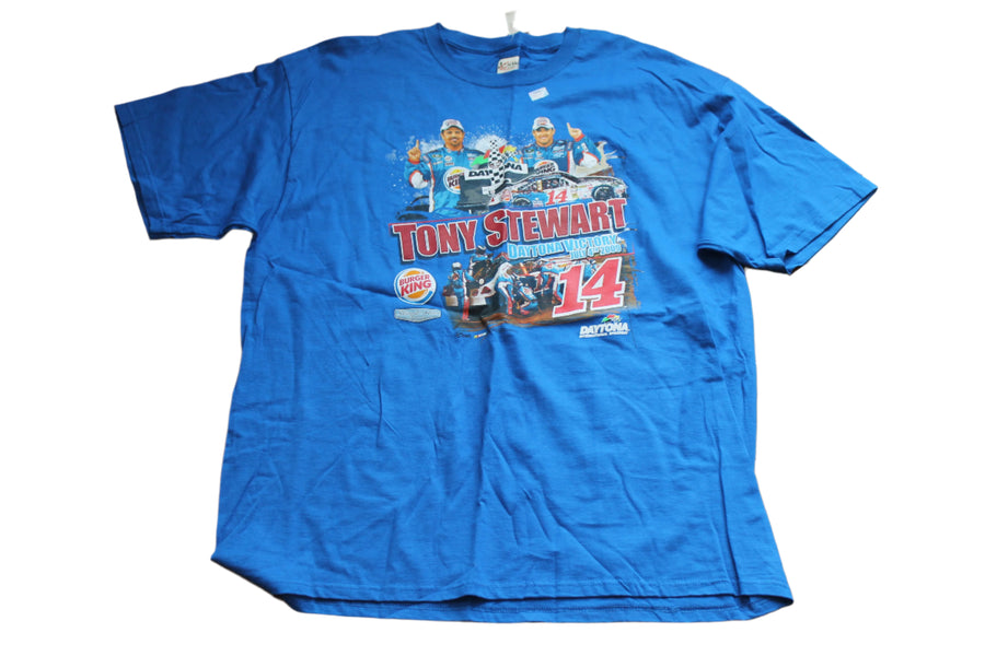 NASCAR Tony Stewart Burger King #14 Tee - Daytona Victory July 4th 2009