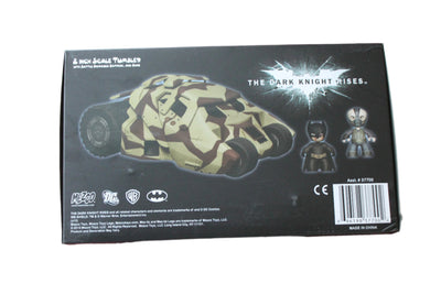 Mezco Toyz Mez-Itz The Dark Knight Rises 2" Scale: Tumbler (With Battle Damaged Batman & Bane)