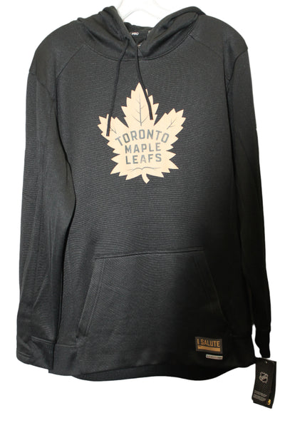 NHL Toronto Maple Leafs Fanatics Military "I Salute" Hoodie - (Black)