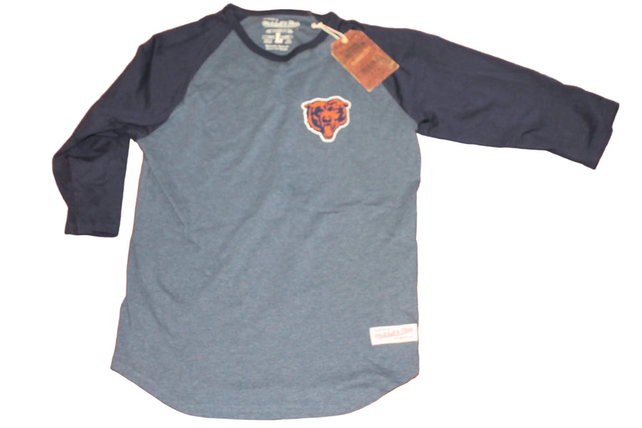 NFL Chicago Bears Mitchell & Ness 3/4 Sleeve Tee
