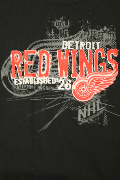 NHL Detroit Red Wings Youth Old Time Hockey Tee - Youth Large (Sale)