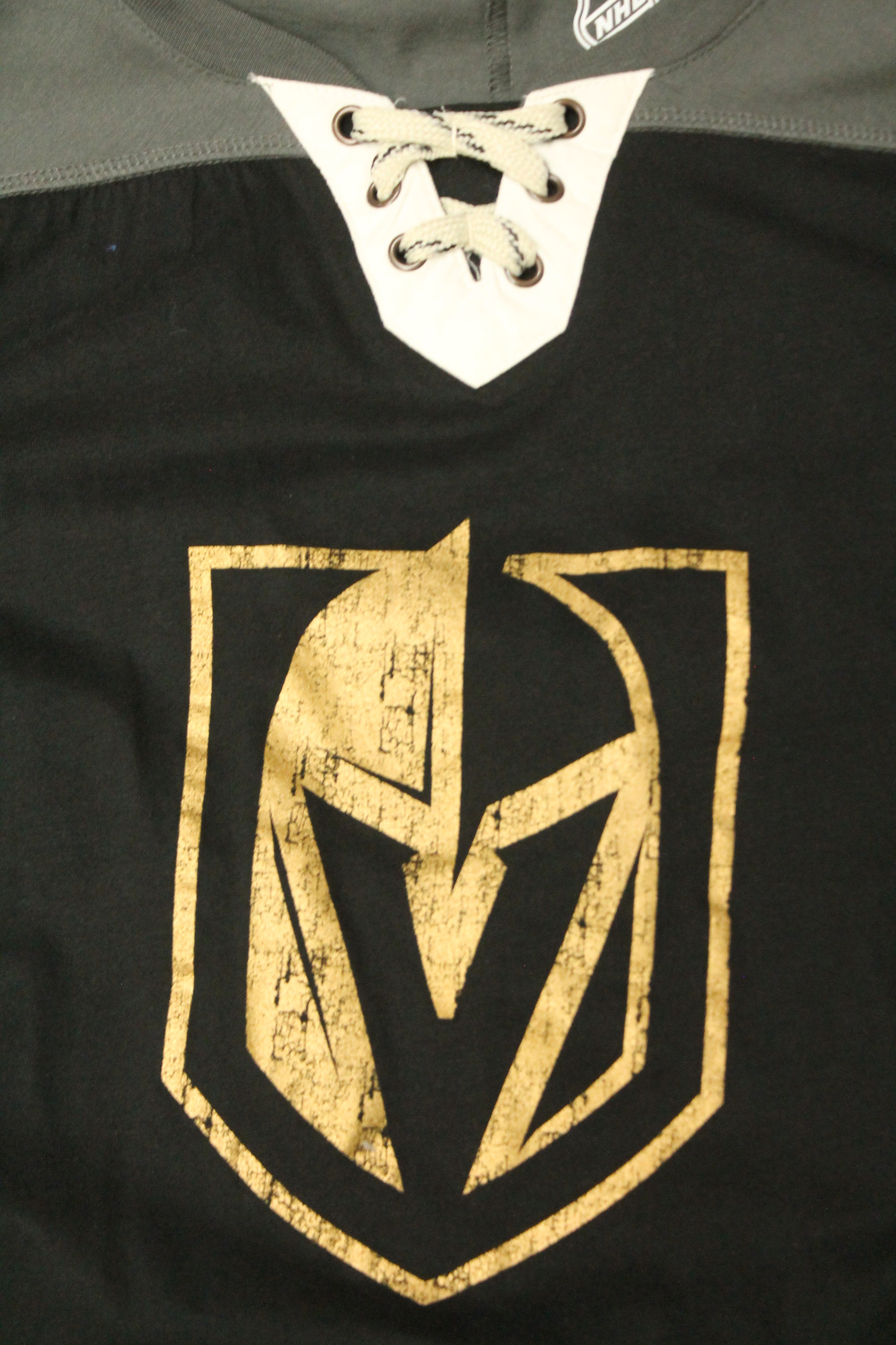 NHL Las Vegas Knights Youth Lacer Vintage Long Sleeve Tee