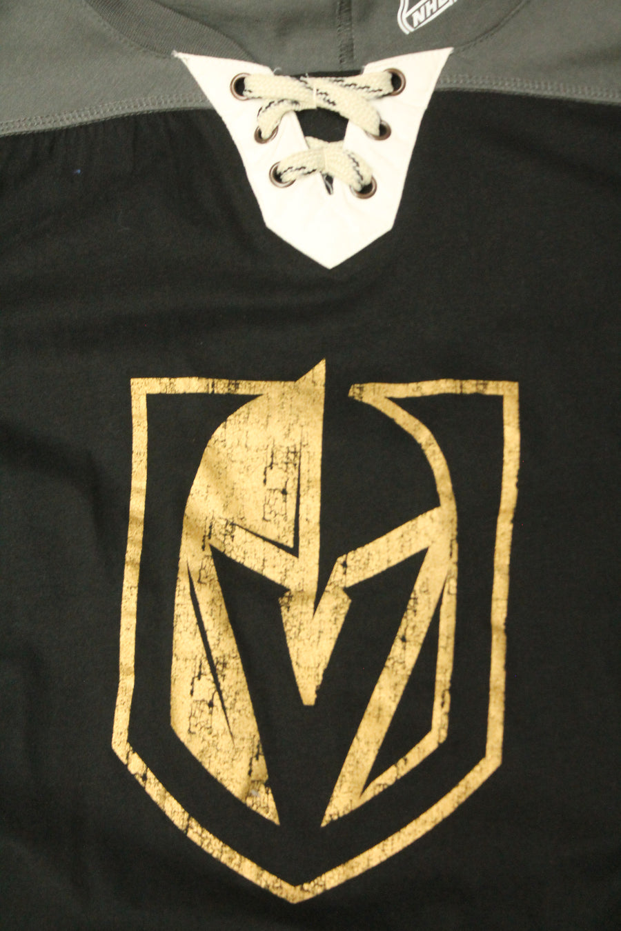 NHL Las Vegas Knights Youth Lacer Vintage Long Sleeve Tee