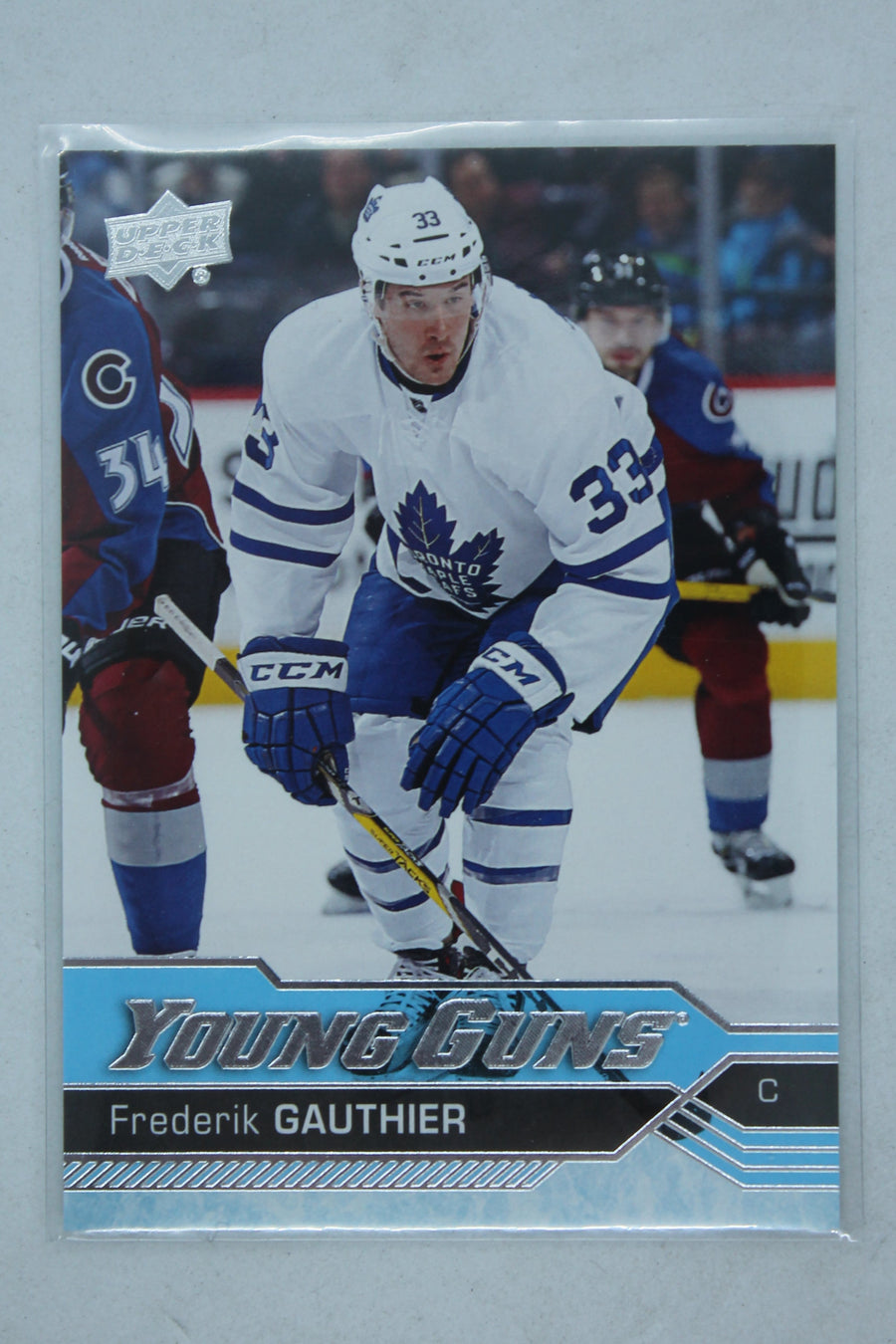 Frederik Gauthier 2016-17 Upper Deck Young Guns Rookie Card