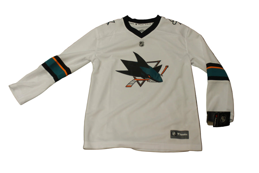 NHL San Jose Sharks Youth Fanatics Replica Away Jersey - Youth L/XL