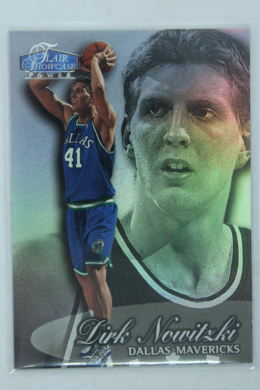 Dirk Nowitzki 1998-99 Flair Showcase Rookie Year