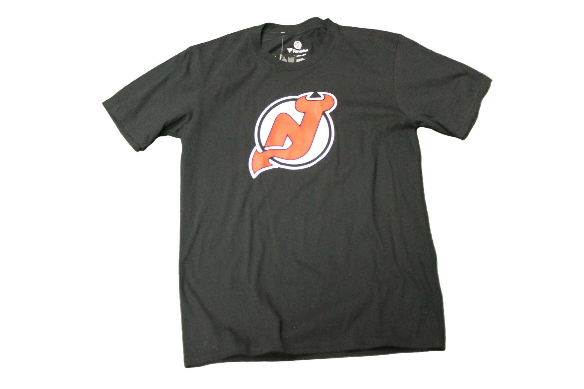 NHL New Jersey Devils Youth Logo Tee - Black