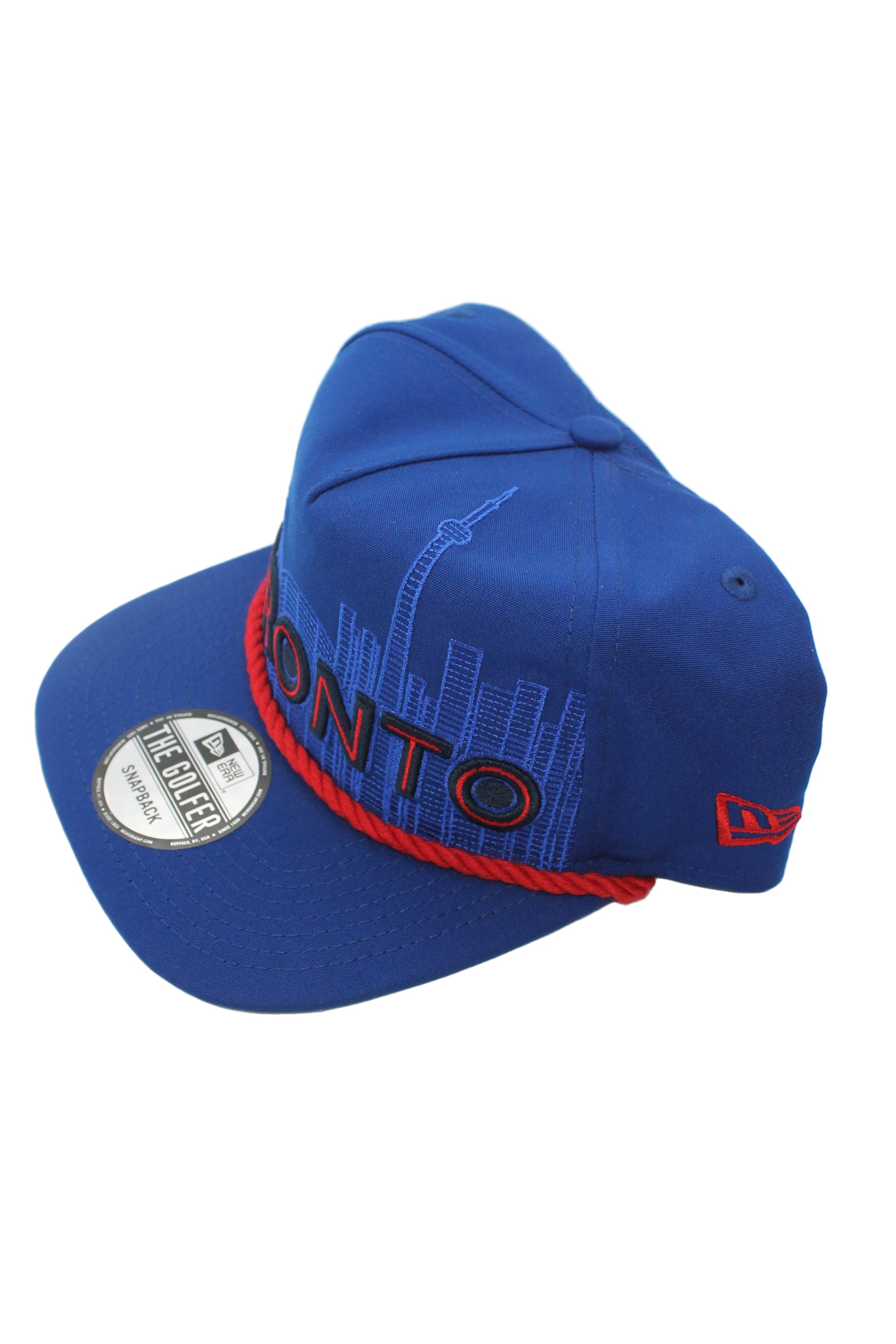 MLB Toronto Blue Jays New Era The Golfer City Snapback Hat