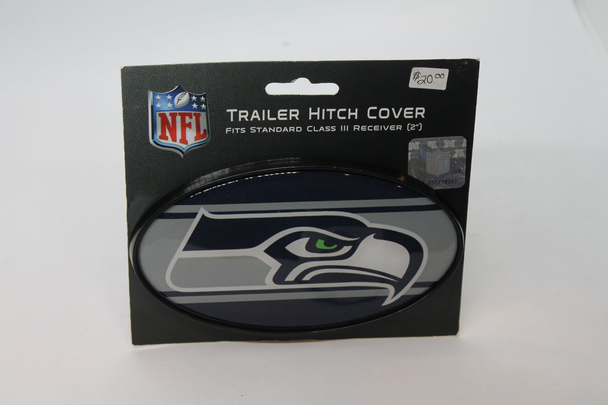 NFL Seattle Seahawks Plastic Trailer Hitch Cover