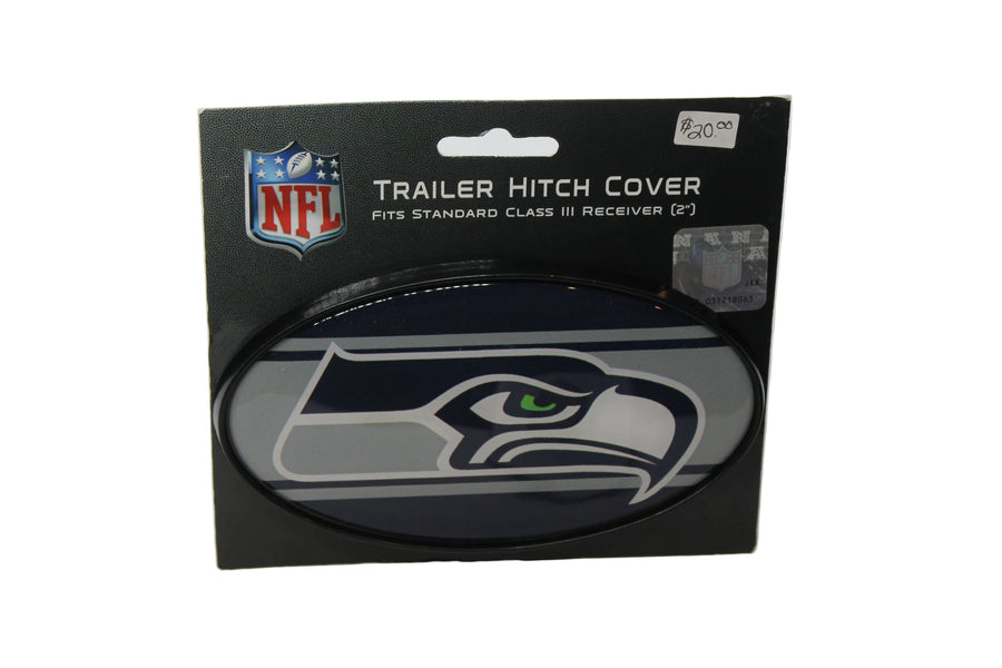 NFL Seattle Seahawks Plastic Trailer Hitch Cover