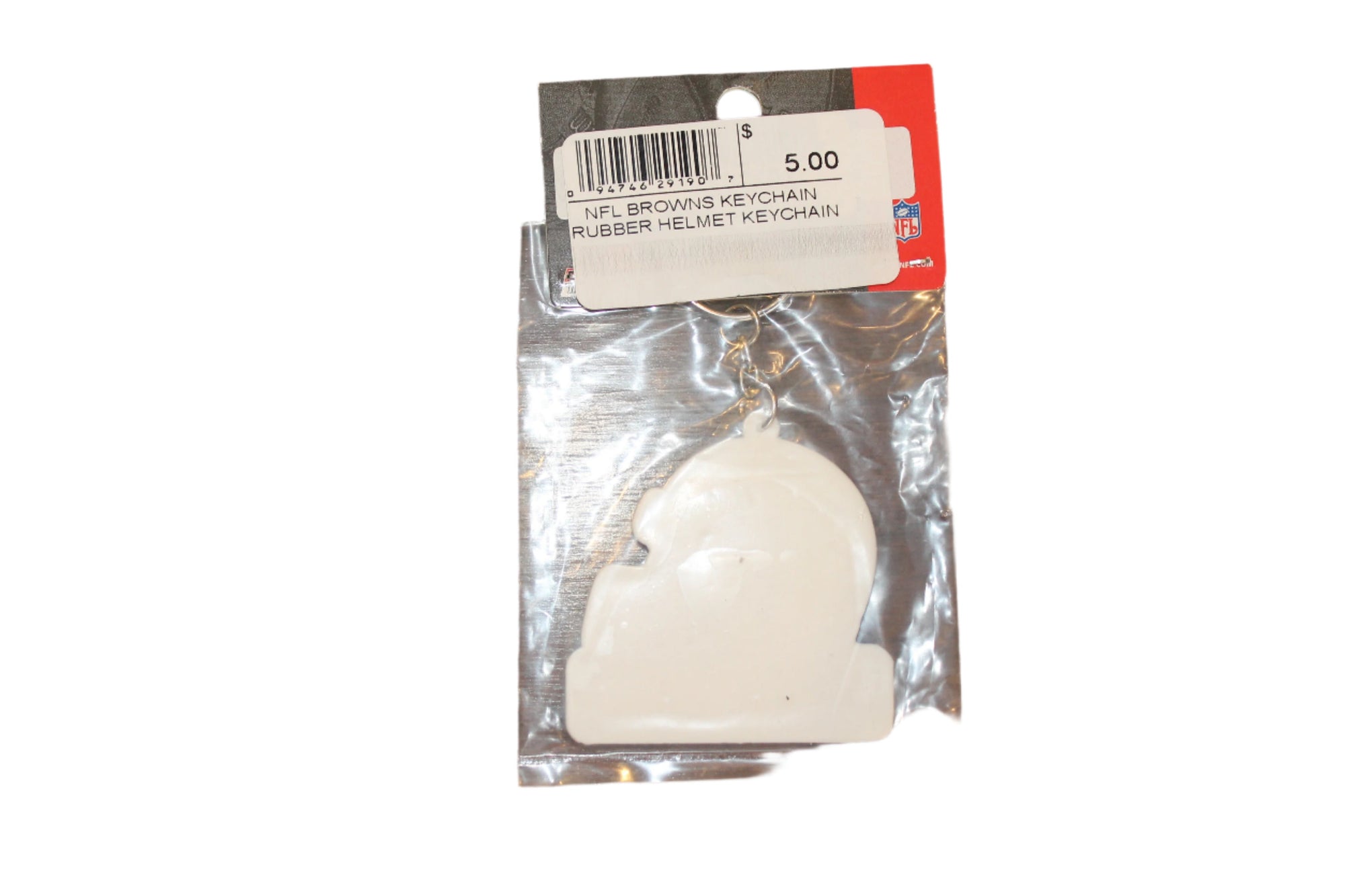 NFL Cleveland Browns Rubber Helmet Logo Keychain