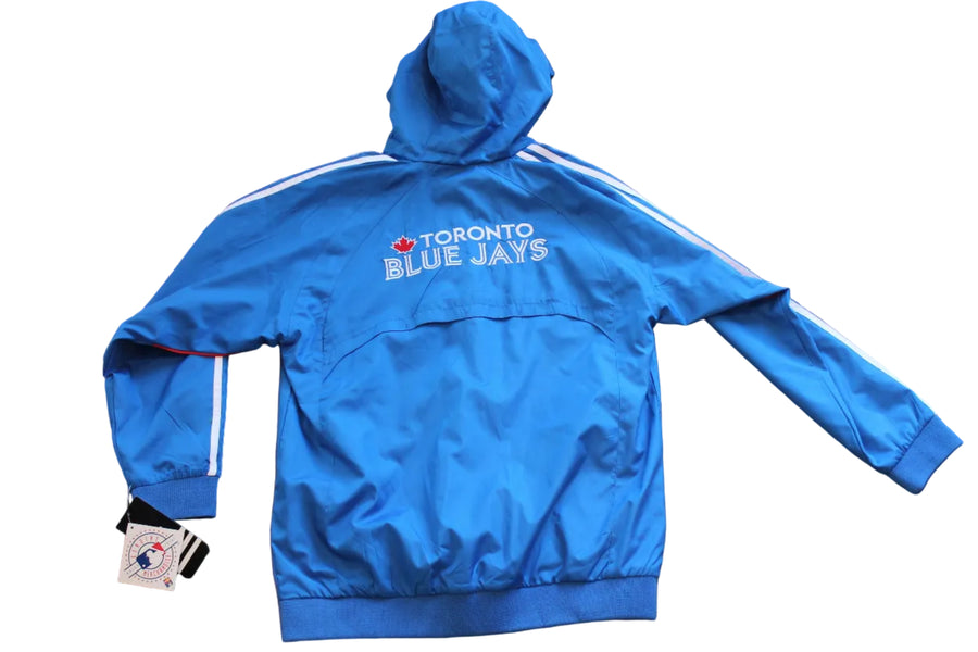 MLB Toronto Blue Jays Youth Adidas Zip-Up Jacket with Hood