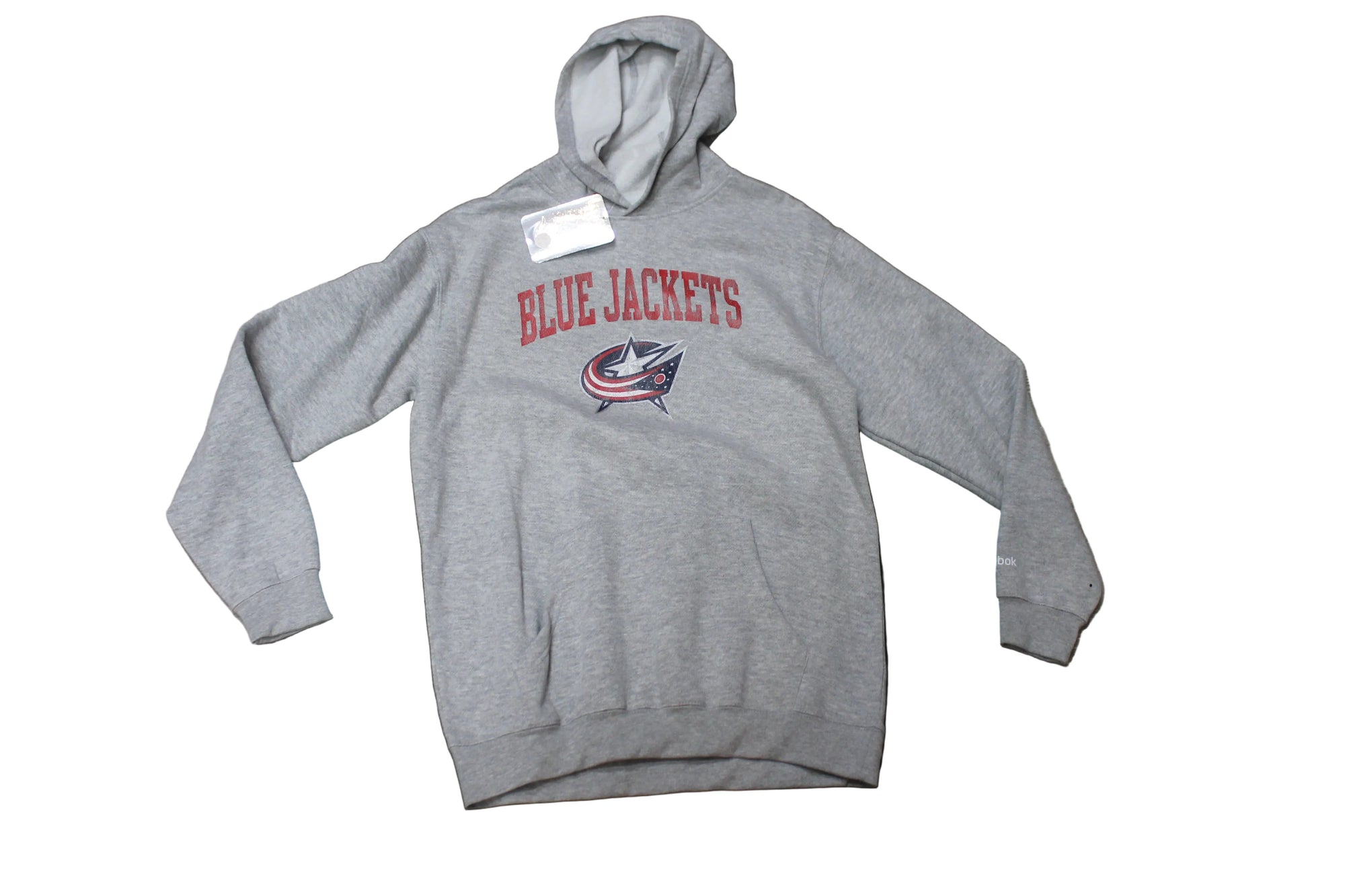 NHL Columbus Blue Jackets Youth Reebok Vintage Hoodie - Youth Large