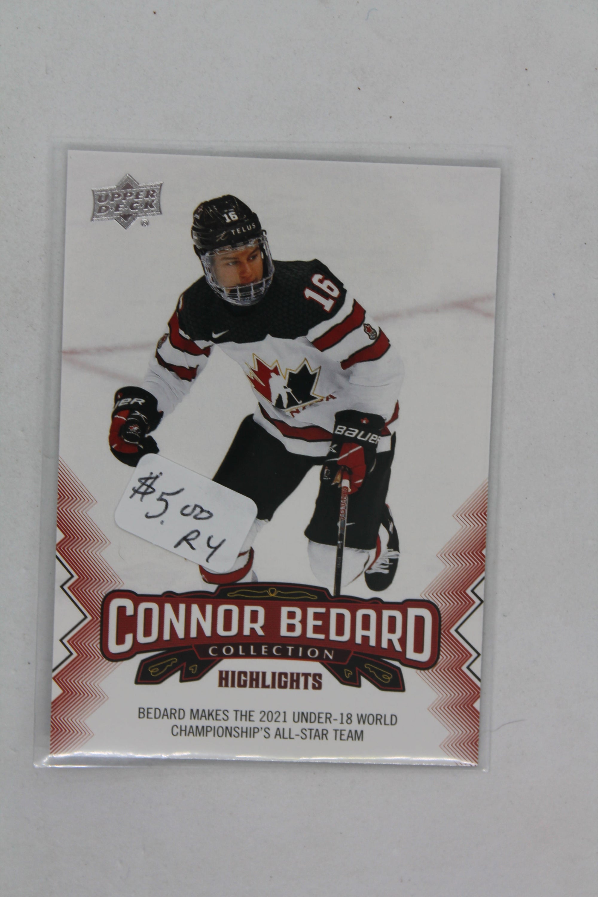 Connor Bedard 2023-24 Upper Deck Connor Bedard Collection - #2 - Rookie Year