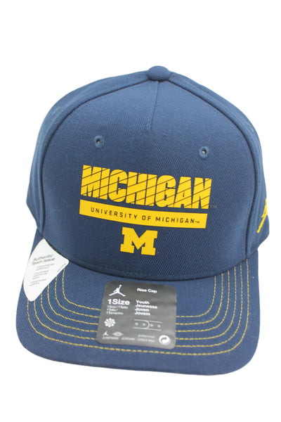 NCAA Michigan Wolverines Jordan Youth On-Field Snapback Hat