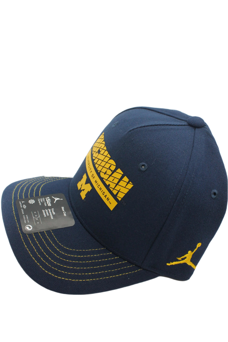 NCAA Michigan Wolverines Jordan Youth On-Field Snapback Hat