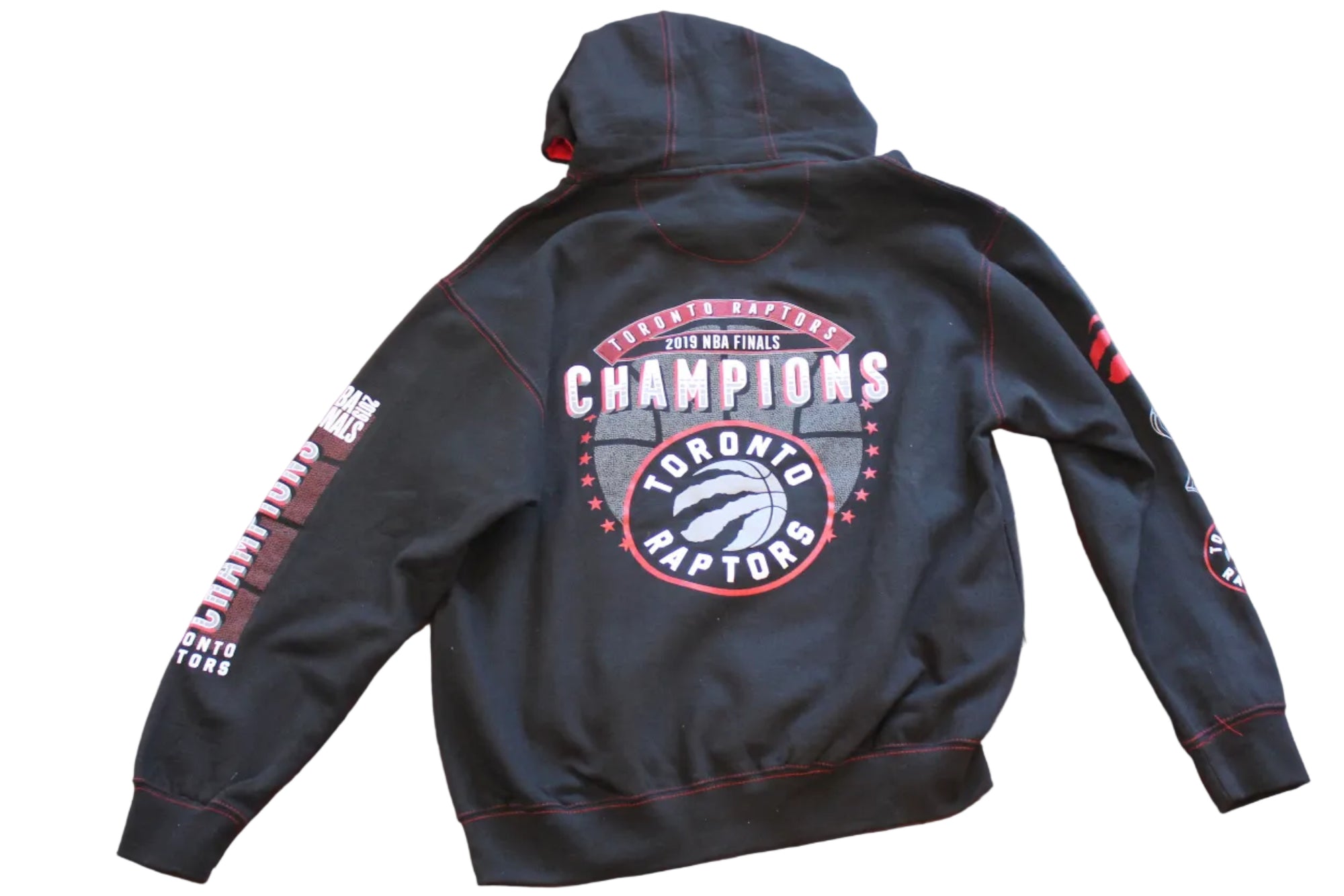 NBA Toronto Raptors Fanatics Men's 2019 NBA Champions Hoodie - Large